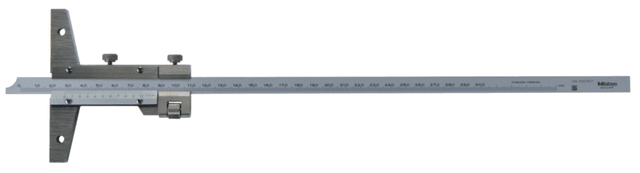Image of vernier depth gauge 0-300mm,0,02mm, fine adjustment .
