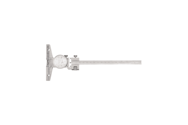 Image of dial depth gauge 0-150mm,0,05mm, fine adjustment .