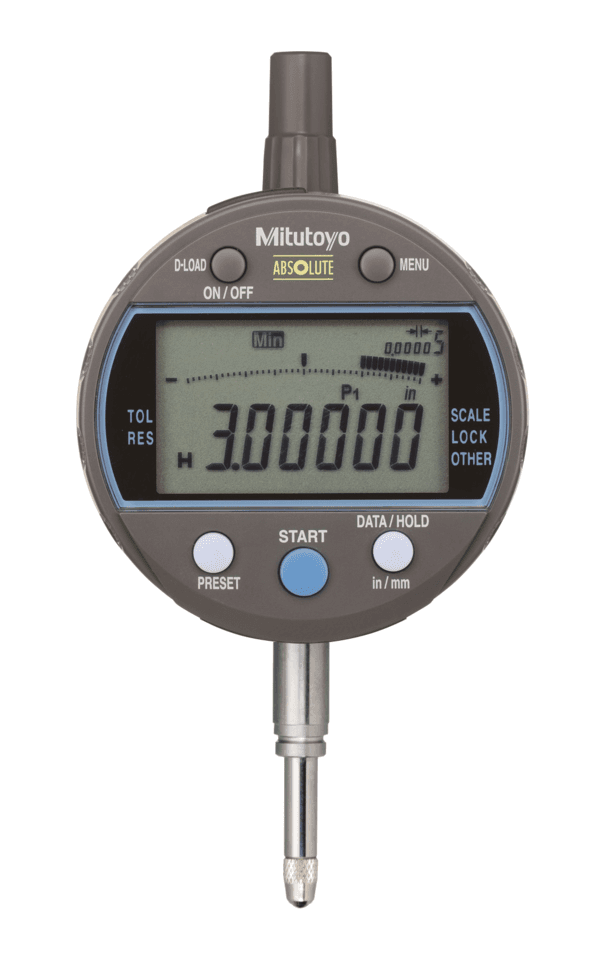 Image of digital indicator bore gauge id-c inch/metric,0,5",0,00005", flat back .