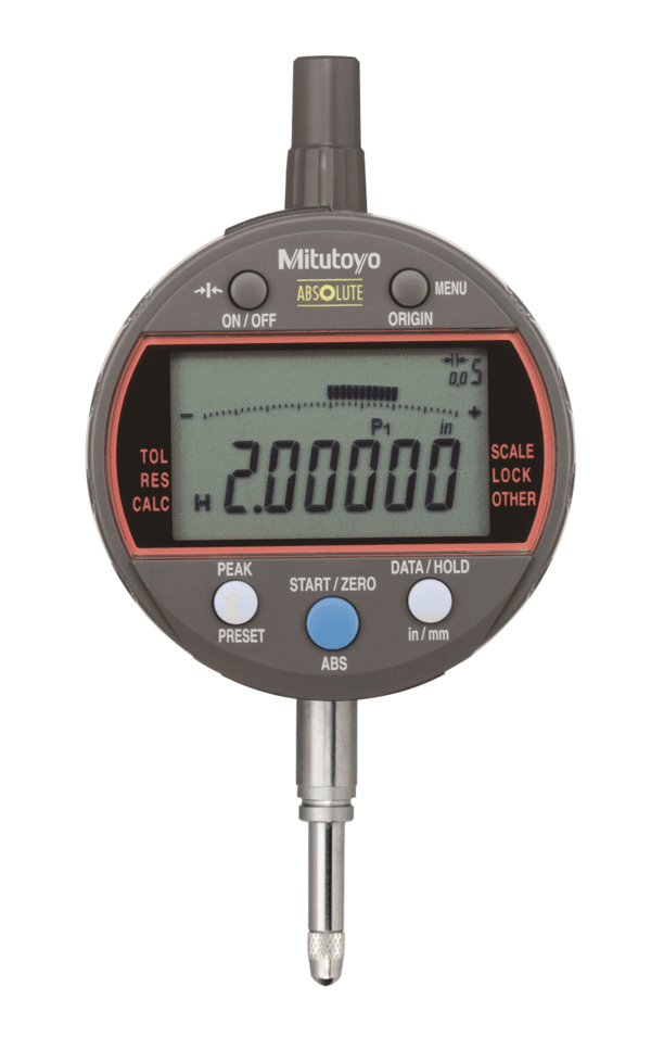 Image of digital indicator calculation id-c inch/metric,0,5",0,00005", flat back .