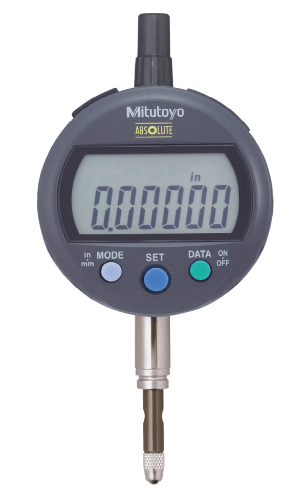 Image of digital indicator id-c, low force inch/metric,0,5",0,00005", flat back .
