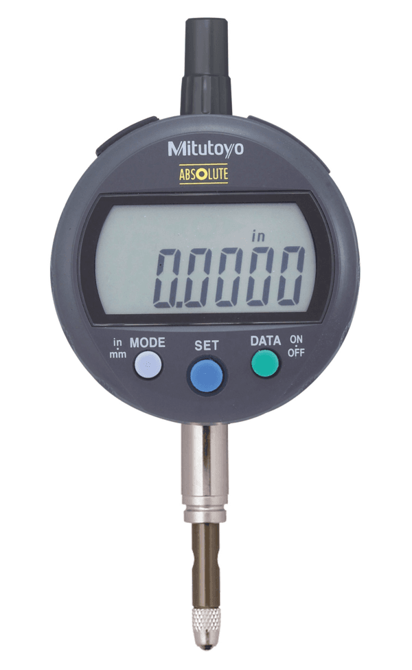 Image of digital indicator id-c, low force inch/metric,0,5",0,0005", flat back .