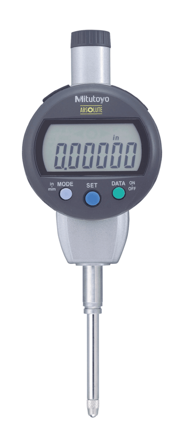 Image of digital indicator id-c inch/metric, 1",0,00005", flat back .