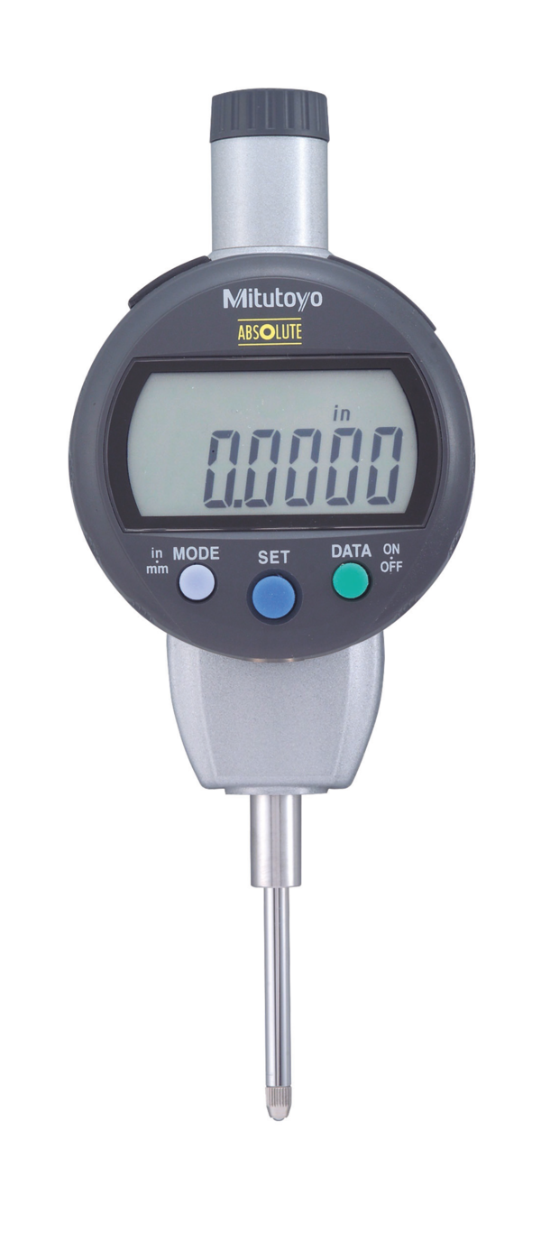 Image of digital indicator id-c, ansi/agd inch/metric, 1",0,0005", flat back .