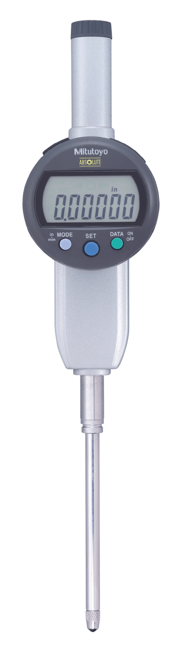 Image of digital indicator id-c inch/metric, 2",0,00005", flat back .