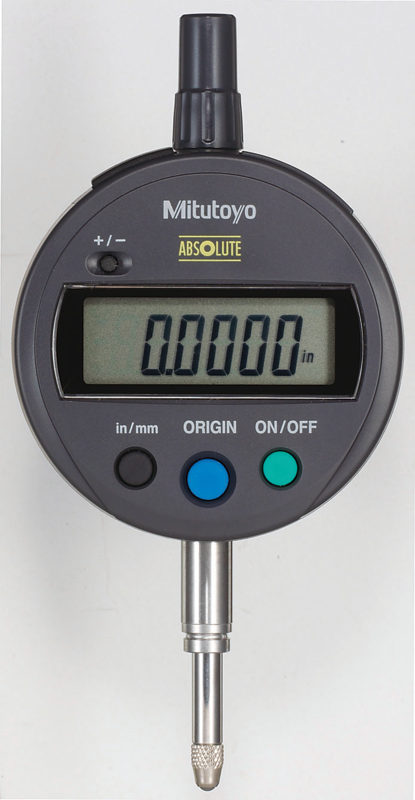 Image of digital indicator id-s inch/metric,0,5",0,0005", flat back .