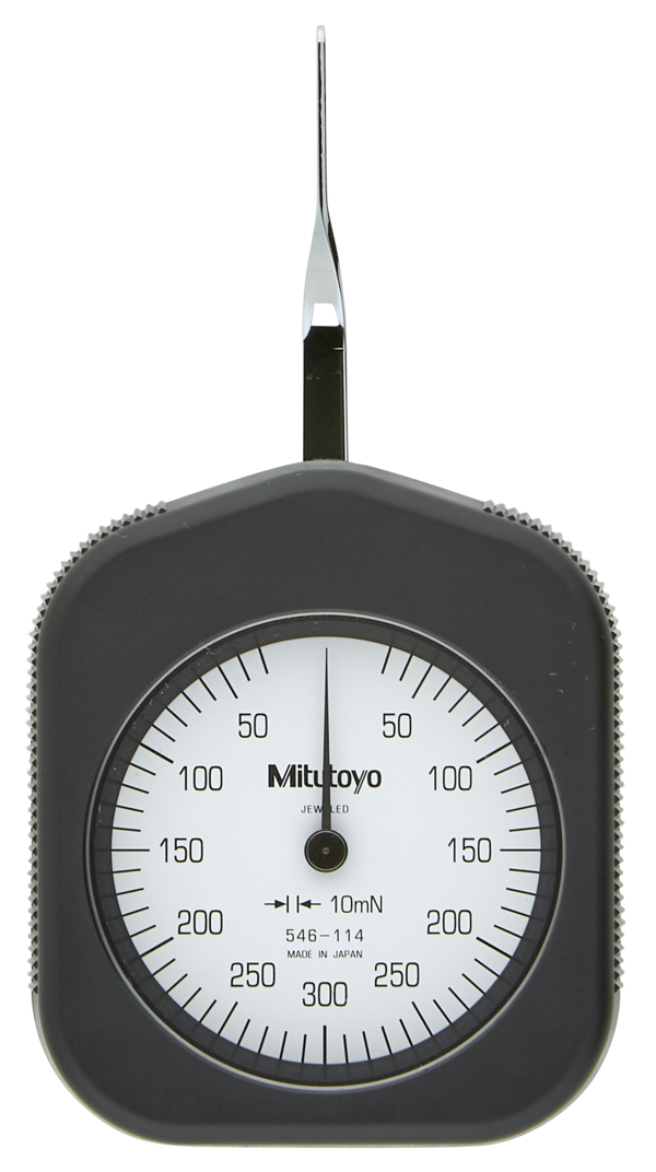 Image of dial tension gauge 30mn-300mn, 10mn graduation .