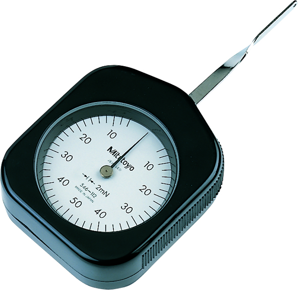 Image of dial tension gauge, peak hold 0,3n-3n,0,1n graduation .