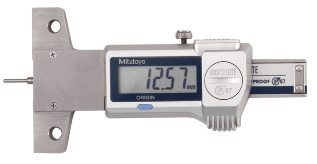 Image of digital abs tyre tread depth gauge ip67 0-25mm,0,01mm .