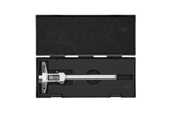 Image of digital abs depth gauge ip67, hook type inch/metric, 0-6"/0-150mm .