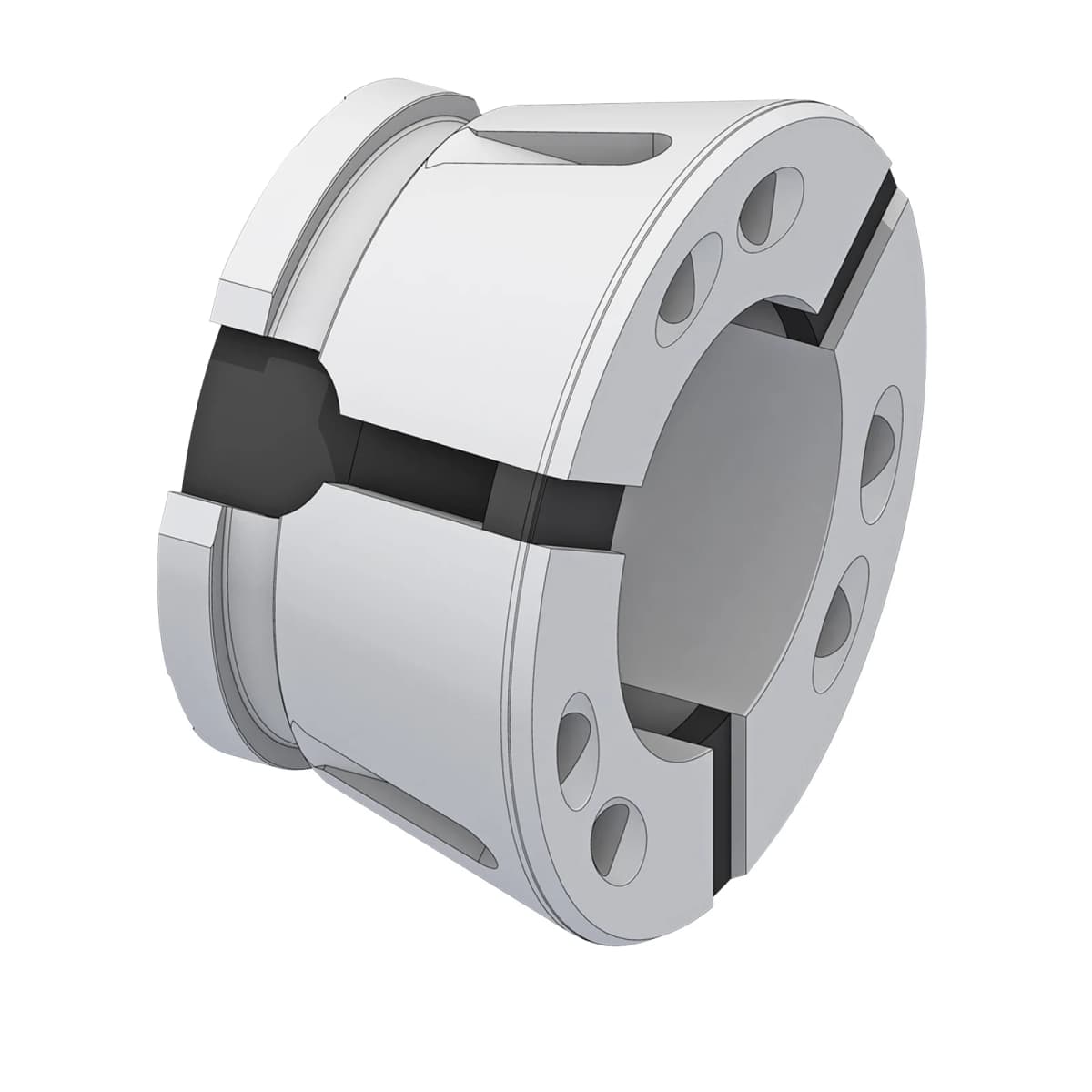 Size SK65 Clamping Head - Smooth Round Collet - Hainbuch