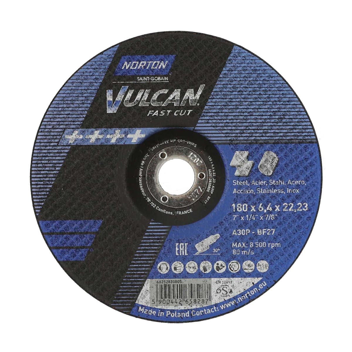 Norton Vulcan Grinding Discs