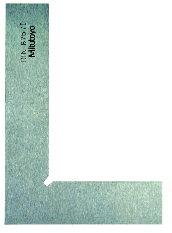 Image of try square, din 875 250x165mm, grade 1, steel .