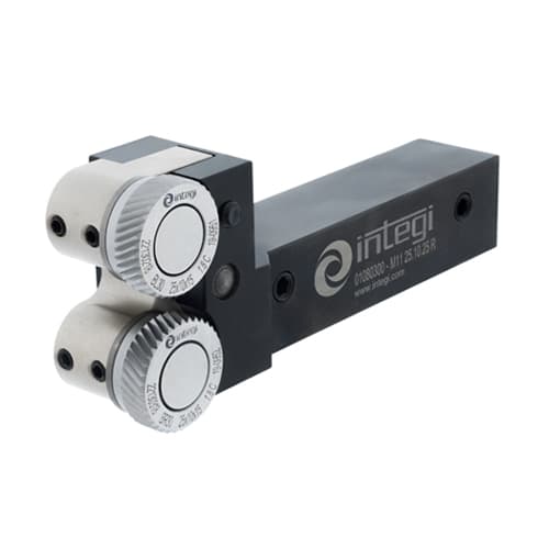 Double Insert Form Knurling Holder for Knurling up to a Shoulder for 8mm to 200mm Workpiece - M11 Series (INTEGI)