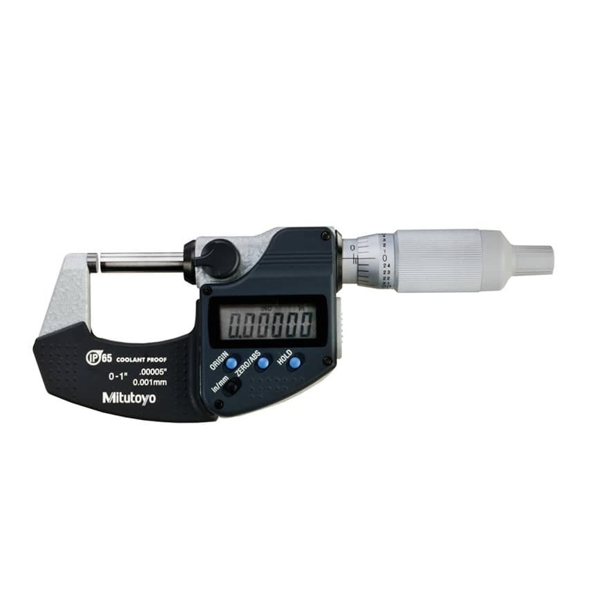 IP65 Digimatic Micrometer With SPC Data Output (Inch & Metric) - 293 Series