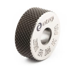 Image of 45° upwards cross form knurl with dimensions 20x8x6 from Integi