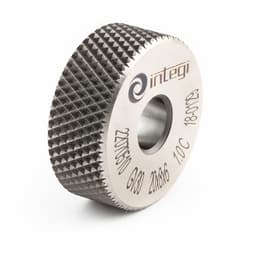 Image of 30° downwards cross form knurl with dimensions 20x8x6 from Integi
