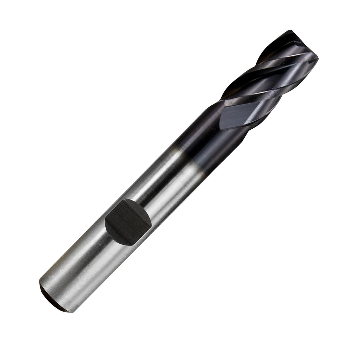 Starke HSC 4 flute tialln coated HSS milling cutter.