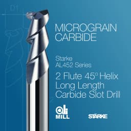 starke-ali-mill-al452-2-flute-45-helix-long-length-carbide-slot-drill-overview.