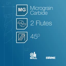 starke-ali-mill-al452-2-flute-45-helix-long-length-carbide-slot-drill-primary-features.