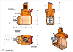 Technical image - LT-A VDI50 DIN-27 L-R H105 BA