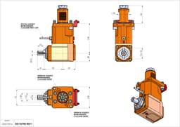 Technical image - LT-A VDI50 DIN-22 L-R H140 BA