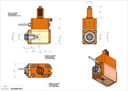 Technical image - LT-A VDI30 ER25F LR H85DIN5482