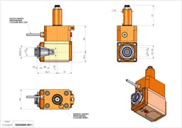 Technical image - LT-A VDI30ER25F H85 DIN5480 SA