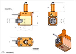 Technical image - LT-A VDI30ER25F H65 DIN5480 SA