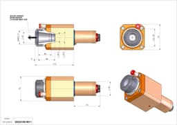 Technical image - LT-S VDI40 ER32 RF H110 5480SA