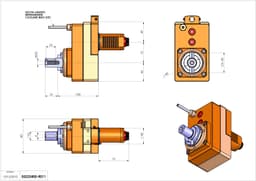 Technical image - LT-S VDI40 DIN22OFS2:1R H100SA