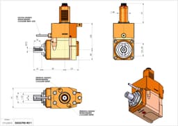 Technical image - LTA VDI40DIN138-22H100LR5480SA