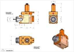 Technical image - LT-A VDI40 ER32 RF RH70 5480SA