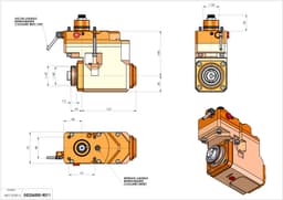 Technical image - LT-A D35 HSK40 OFS H100 5480SA