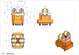 Technical image - SUPP ALB AX D20-100 D40 MS