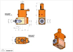 Technical image - LT-A VDI40 ER25F L RF H130 MZ