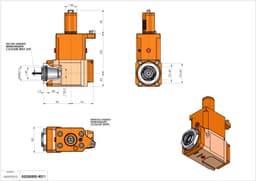 Technical image - LT-A VDI40 ER40F L RF H130 MZ