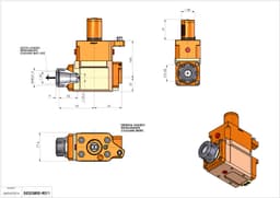 Technical image - LT-A VDI40 ER32 L HRF H100MZ