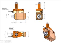 Technical image - LT-A VDI30 DIN138-16 OFR H78OK