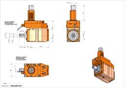 Technical image - LT-A VDI40 DIN138-22 OFR H90OK