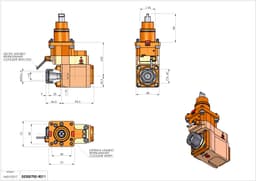 Technical image - LT-A BMT45 ER25 OFS 1:1 H100