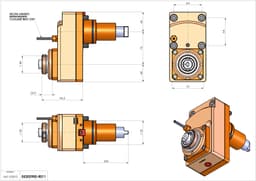 Technical image - LT-S BMT55 HSK40 OFS75 2:1 H95