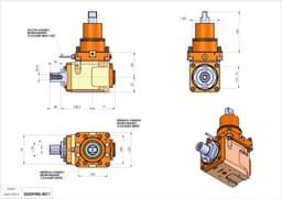 Technical image - LT-A BMT85 DIN138-32 LR H85