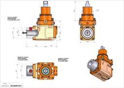 Technical image - LT-A BMT85 WELDON40 HRF LR H85