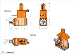 Technical image - LT-A VDI40 138-32 R 2:1 H100