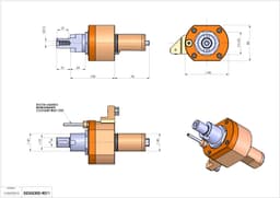 Technical image - LT-S VDI40 DIN138-22 H100 MZ