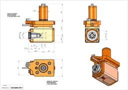 Technical image - LT-A VDI40 ER25F L H67.5 MZ