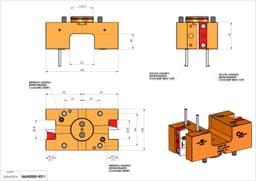 Technical image - TH-RAD D60 1"X1" L-R H70 MS