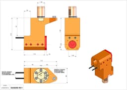 Technical image - TH-BRB VDI40 D40 H140 OFS RFMZ