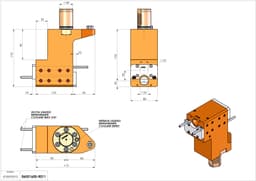 Technical image - TH-BRB VDI40 D25 H152-122 RFMZ